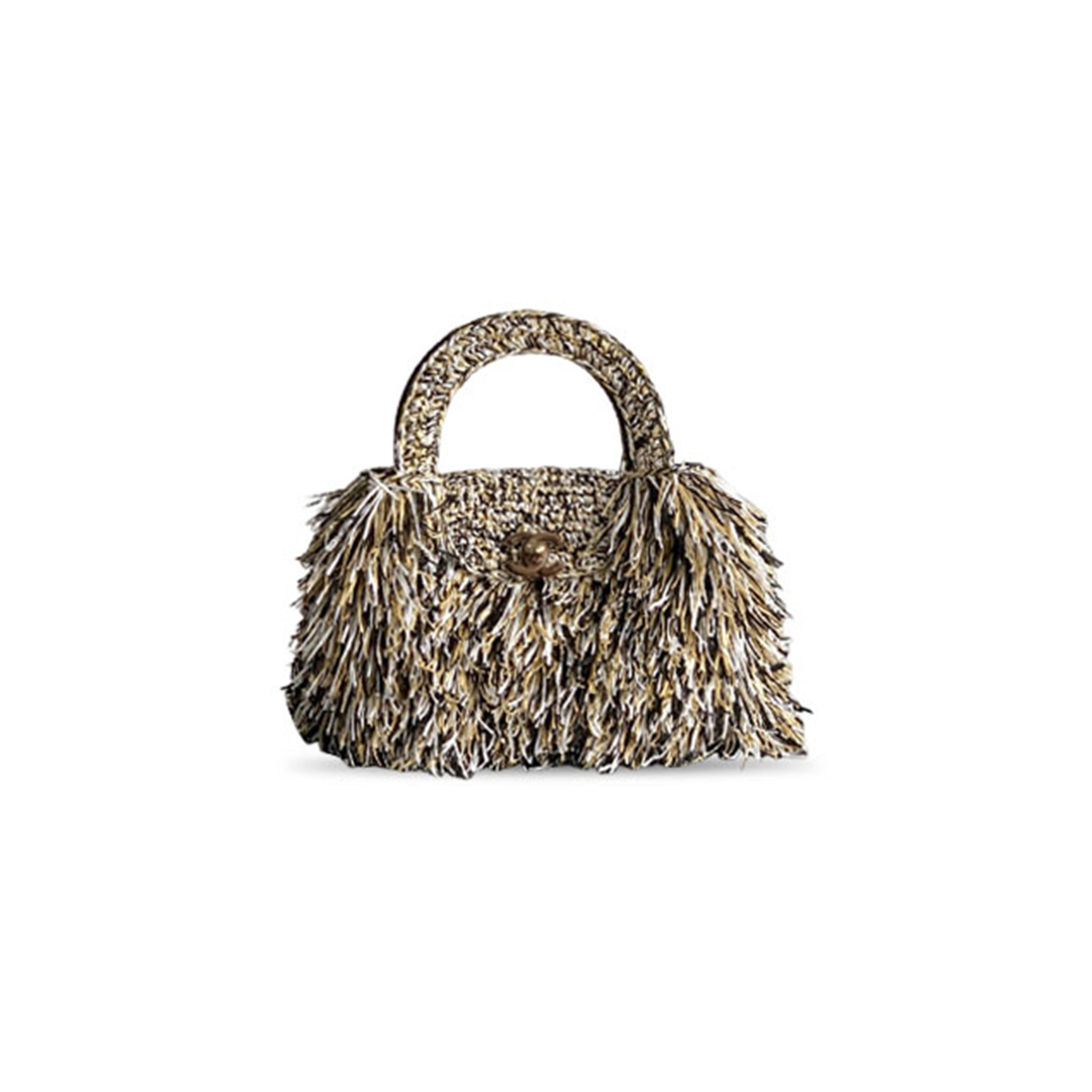 CHANEL MASTER SMALL FRINGE KELLY DARK (19*13*7cm)